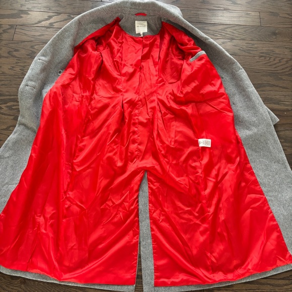 Avec Le Filles Grey Coat Peacoat With the girls $299 MSRP NEW NWT - Picture 10 of 12